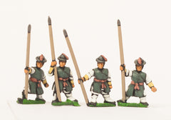 KRA9 Late 16th C. Korean: Medium Infantry with Spears