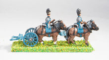NE47 Bavarian: Line Artillery Limber with four horses and two drivers