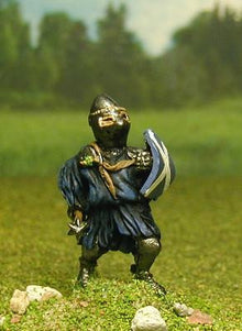 M28 Mounted Knight c.1390 in Decorative Surcoat & visored Bascinet