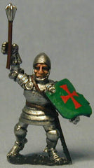 M35 Dismounted Knight c.1415 in Plate Armour and visorless Bascinet