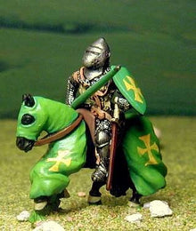 M3a Later Medieval: Mounted Knight c.1345 in Helmet with closed visor