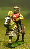 MER37 Early Renaissance: Command: Mounted General / Noble, Standard Bearer & Herald 1400-1500AD