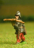 MER58 Early Renaissance: Crossbowmen in Mail & Peaked Helm, firing