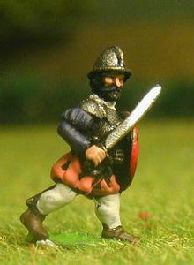 MER63 Renaissance 1520-1580AD: Armoured Swordsmen with Round Shield