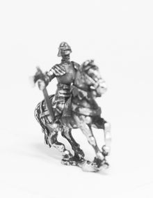 MER10a Late Medieval: Knights, 1420-1480AD in Full Plate & Sallet with Mace, Axe or Sword on Unarmoured Horse