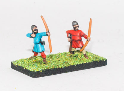 MID28 Light Bowmen in pointed helmets