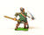 MID44 Medium Spearmen with Quilted Coat & pointed helm, Large Shield