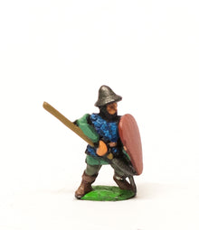 MID46 Heavy Spearmen with Kite Shield, in Scale Corselet & Kettle Helm
