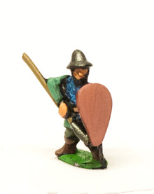 MID46 Heavy Spearmen with Kite Shield, in Scale Corselet & Kettle Helm