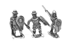 MID50 Light / Medium Spearmen, various dress, kite shields