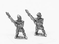 MID52 Light Axemen with shields & assorted helms