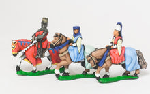 MID67c Command: King / General & two Mounted Ladies 1150-1300AD