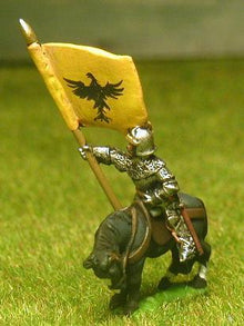 MID69a Three Mounted Standard Bearers