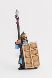 MOA8 Mongol: Dismounted Cavalry with pavise, lance & bow