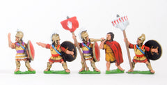 MPA2 Macedonian, Greek or Thracian: Command: Foot Officers, Trumpeters & Standard Bearers