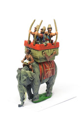 MEPA91 Seleucid: Elephant & driver with three archers in howdah