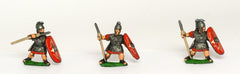 RO17a Marian Roman: Legionary with pilum & shield, assorted poses