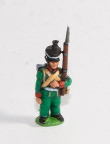 NN1 Nassau: Line Infantry at attention, in Shako