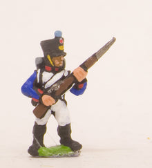 PN12 French: Line Fusilier advancing with Musket at 45 degrees