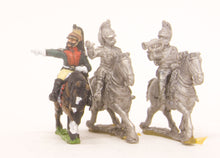 PN32 French: Cavalry: Command: Dragoon Officer, Standard Bearer, Trumpeter