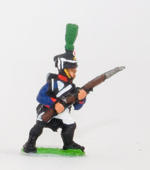PN66 French: Line Infantry 1806-1812: in Shako, advancing with Musket at 45 degrees