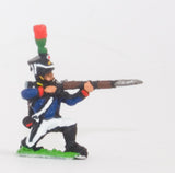 PN93 French: Young Guard 1809-1815: FlanqueursGrenadiers or FlanqueursChasseurs: Kneeling, firing