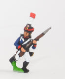 PN96 French: Young Guard 1809-1815: TirailleursGrenadiers or TirailleursChasseurs: Advancing with Musket at 45 degrees