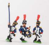PN98 French: Young Guard 1809-1815: Command: Officers, Standard Bearer & Drummer, suitable for all Young Guard units
