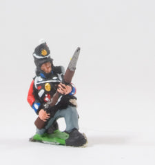PNB1d British 1814-15: Line infantry kneeling / at the ready