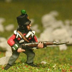 PNB26 British Infantry 1800-13: Grenadier or Light Coy, advancing