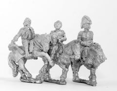PNR25 Russian 1813-15: Command: General & two Staff Officers, Mounted
