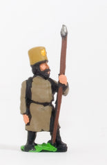 PNR29 Russian: Militia in Greatcoat & Felt Hat with Pike