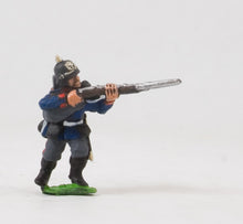 PO15 Prussian: Saxon Infantry: Advancing, firing, in Helmets