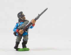 PO21 Prussian: Bavarian Line Infantry or Jager: Advancing with Rifle at 45 degrees