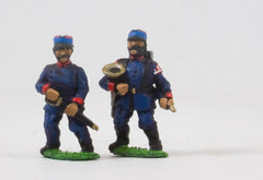 PO30c Prussian: Wurtenberg Line Infantry or Jager: Command: Officers & Hornists