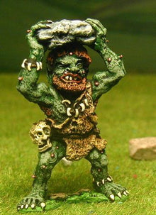 Q100 Troll: throwing huge rock