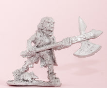 Q118 Zombie: running, carrying huge Two Handed Axe, with rat at his feet