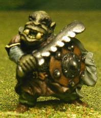 Q31 Orc: Champion with Cutlass and Shield
