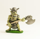 Q37 Orc: with Horned Helmet and Great Axe