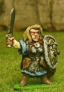Q75 Adventurer: Female with Sword and Shield