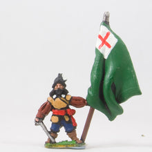REN17 ECW: Command: Standard Bearers in Helmets