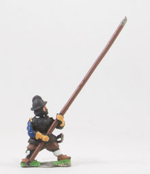REN30 ECW: Heavy Pikemen in Helmets, pike 45 degrees