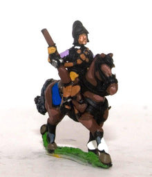 REN46 ECW: Heavy Cavalry in Burgonet, holding Carbine