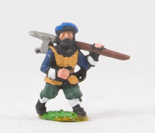 REN83 ECW: Scots Covenanters: Command: Sergeants, advancing