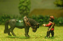 RPP17a 16-17th Century Polish: Dragoon horseholders & Horses