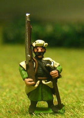 RPP4 16-17th Century Polish: Musketeer with Rest & shouldered Musket