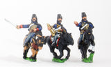 RVY11 French Revolutionary Wars: Command: Hussar Officer, Standard Bearer & Trumpeter