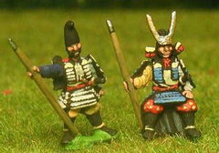 SAM11 Samurai: General, seated with bodyguard