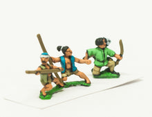 SAM25 Samurai: Hordes: various figures with mixed weapons
