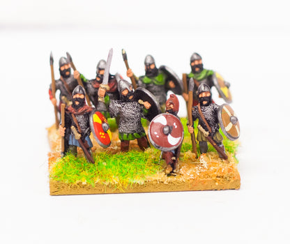 15mm Pre-Painted Anglo-Saxon 617-700AD DBA Army #PDBA4